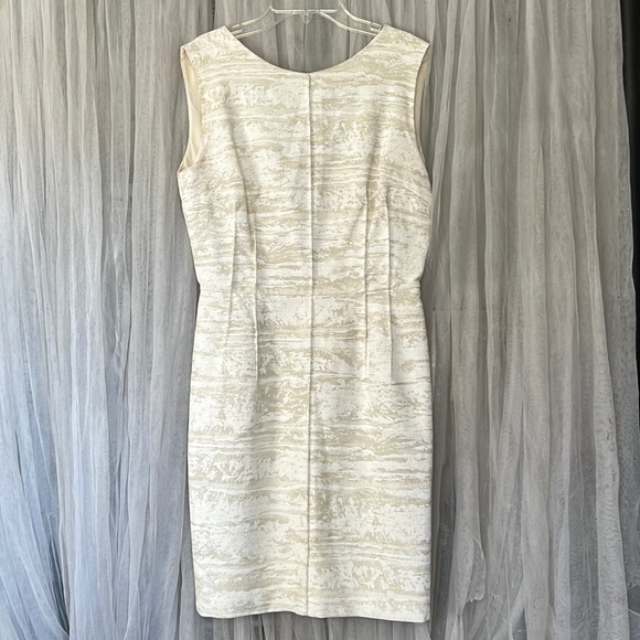 ⭐️ Dolce & Gabbana lined midi tank dress v-neck back body zip up darting women 6 - Picture 1 of 14